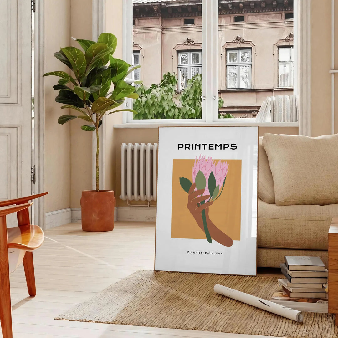 Botanical Poster 16 Travel Poster High Quality Frame Premium Print Home Decor Color