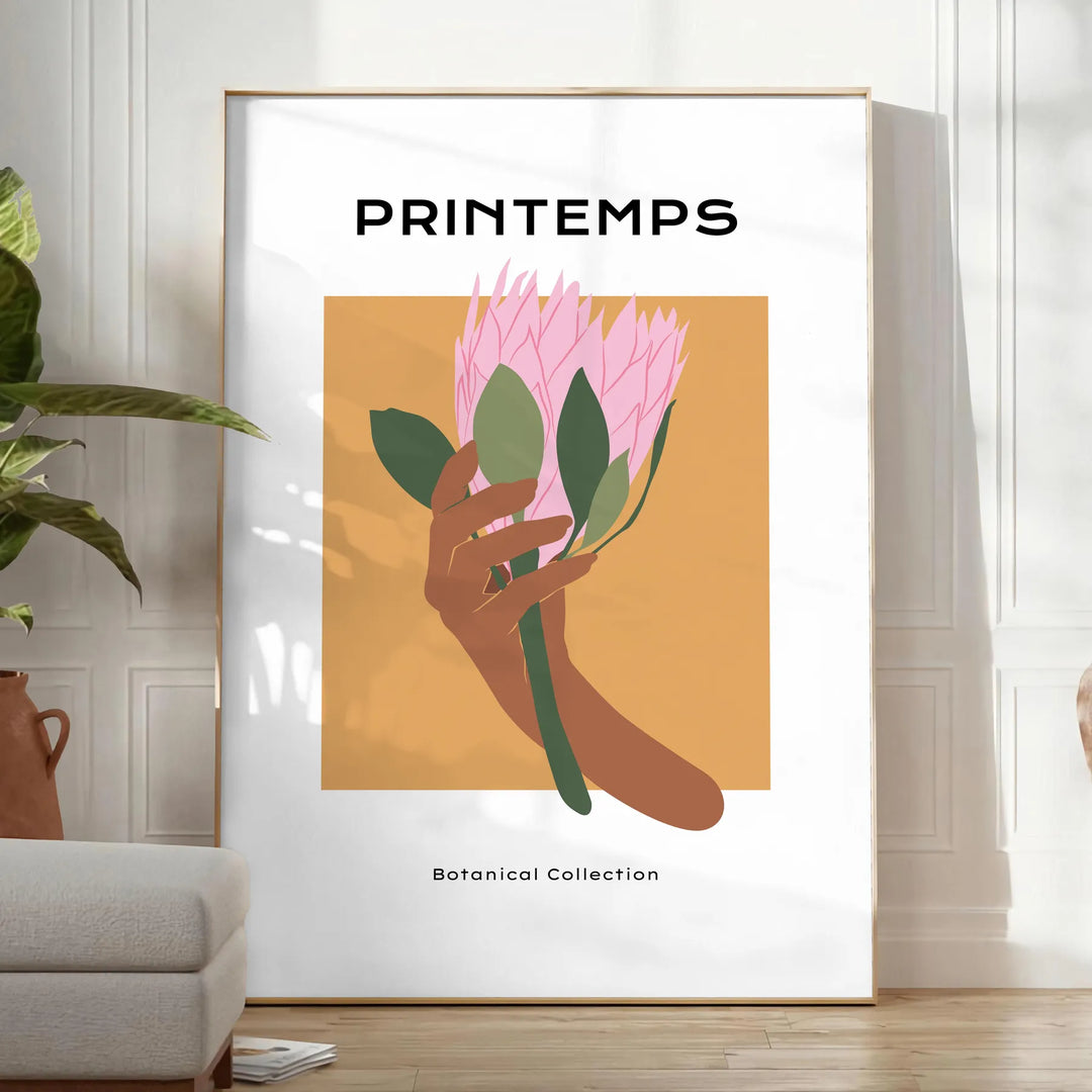 Botanical Poster 16 Travel Poster High Quality Frame Premium Print Home Decor Color