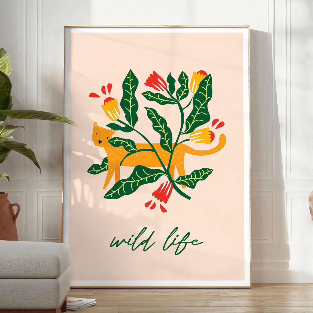 Botanical Print 6 Travel Poster High Quality Frame Premium Print Home Decor Color