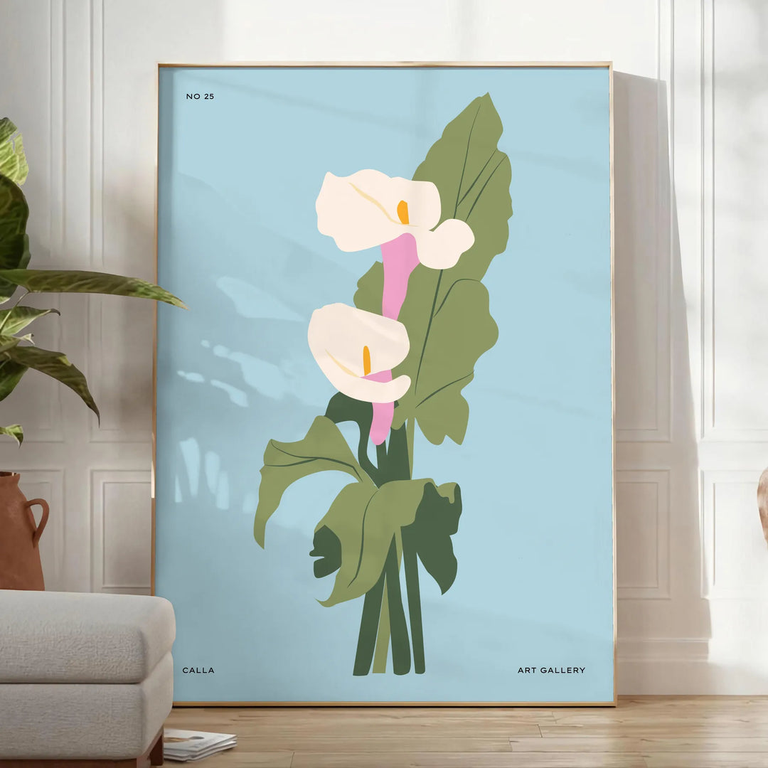 Botanical Wall Art 5 Travel Poster High Quality Frame Premium Print Home Decor Color