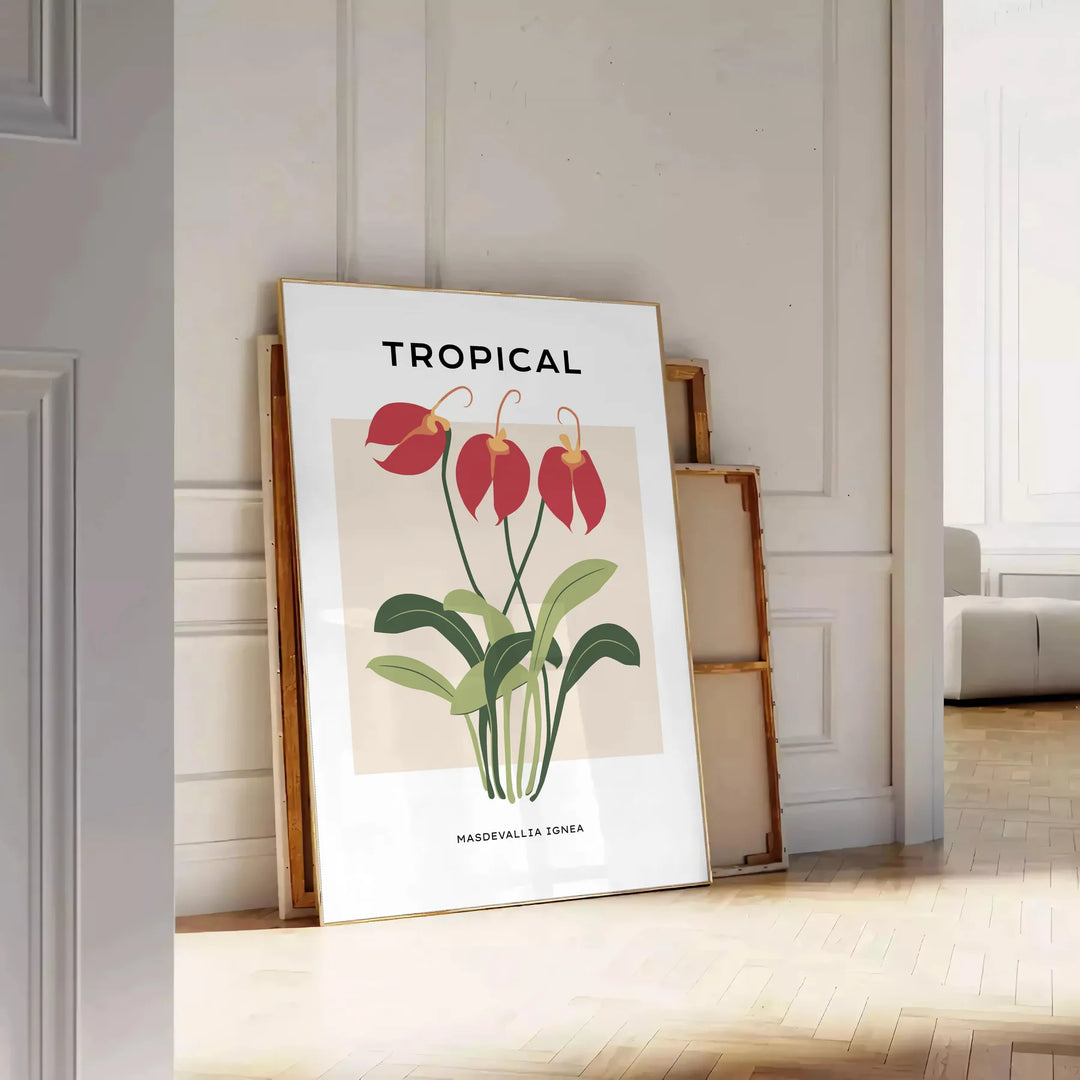 Botanical Wall Print 6 Travel Poster High Quality Frame Premium Print Home Decor Color