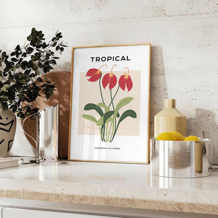 Botanical Wall Print 6 Travel Poster High Quality Frame Premium Print Home Decor Color