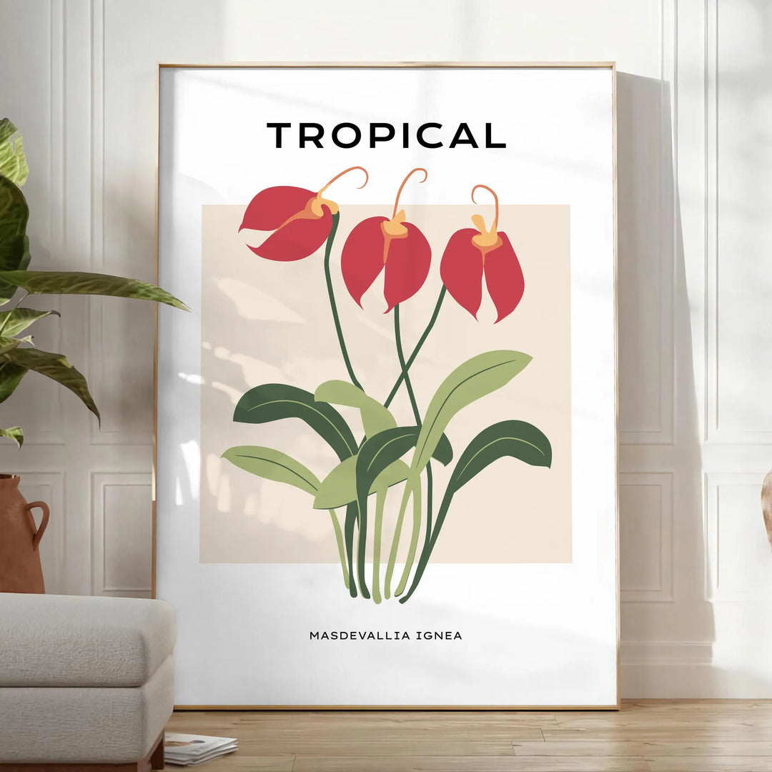 Botanical Wall Print 6 Travel Poster High Quality Frame Premium Print Home Decor Color