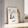 captivating Cat4 Animal Art poster elegant gray black hues unique wall thoughtful gift striking print space artistic flair unframed options