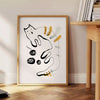 captivating Cat4 Animal Art poster elegant gray black hues unique wall thoughtful gift striking print space artistic flair unframed options