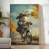 captivating allure wild Cat Wildlife Poster black orange hues wall art space artwork ideal gift nature lovers unframed version style