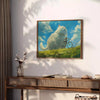 wilderness captivating Cat Wildlife Poster earthy browns vibrant greens stunning wall art perfect unique gift elegant addition home decor display framed unframed options