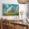 wilderness captivating Cat Wildlife Poster earthy browns vibrant greens stunning wall art perfect unique gift elegant addition home decor display framed unframed options