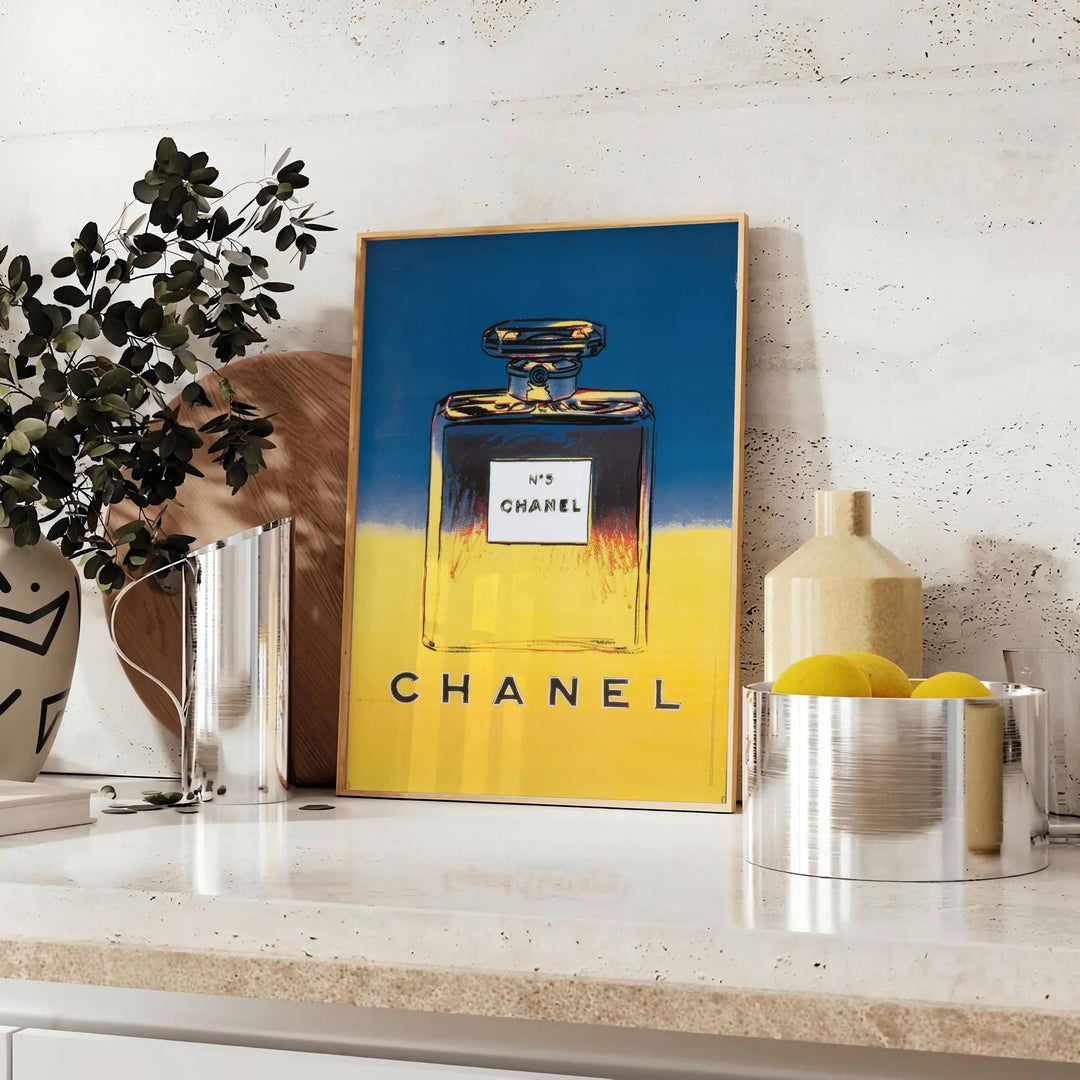 Chanel Pub Poster Travel Poster High Quality Frame Premium Print Home Decor Color