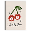 space Cherry Popular poster lush gray green hues captivating wall art blends elegance modernity unique gift statement piece various sizes A4 cm A0