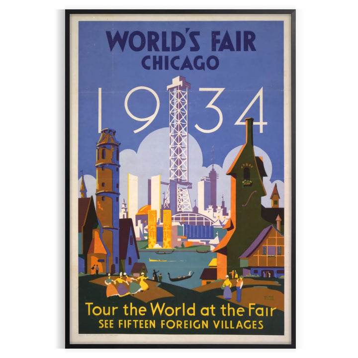 Affiche de voyage à Chicago Poster 