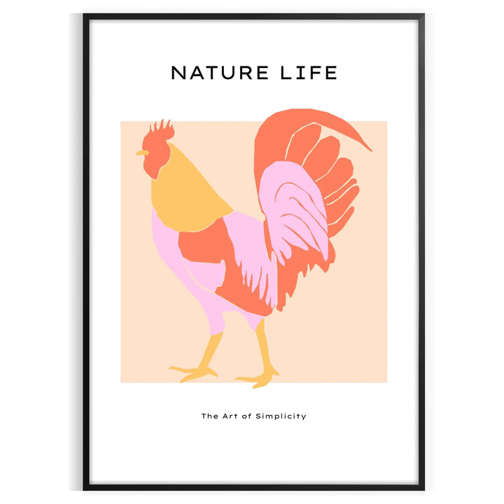 Poulet Animal Poster 