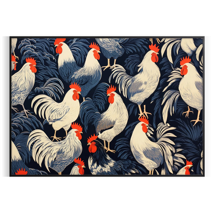 Faune de poulet Poster 