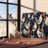 space captivating Chicken Wildlife poster gray black hues artwork perfect stylish wall art piece thoughtful gift range sizes A4 cm A0