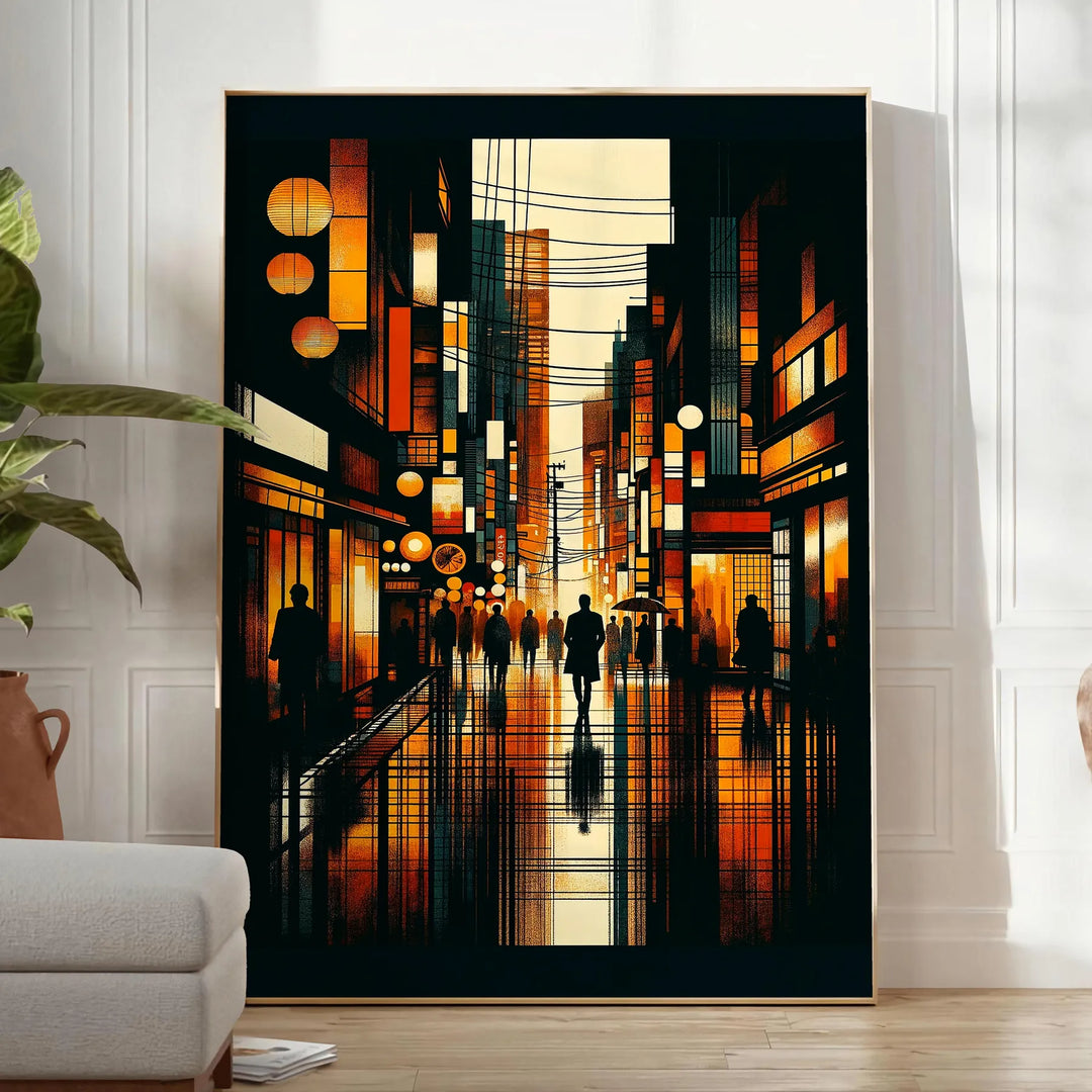 City Japan Art 1 Travel Poster High Quality Frame Premium Print Home Decor Color