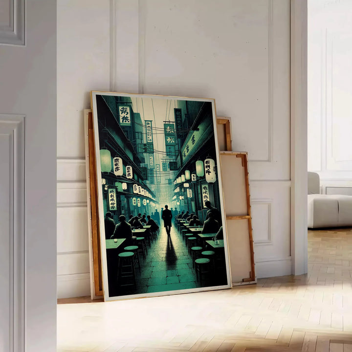 City Japan Art Travel Poster High Quality Frame Premium Print Home Decor Color