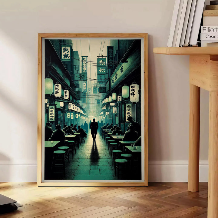 City Japan Art Travel Poster High Quality Frame Premium Print Home Decor Color