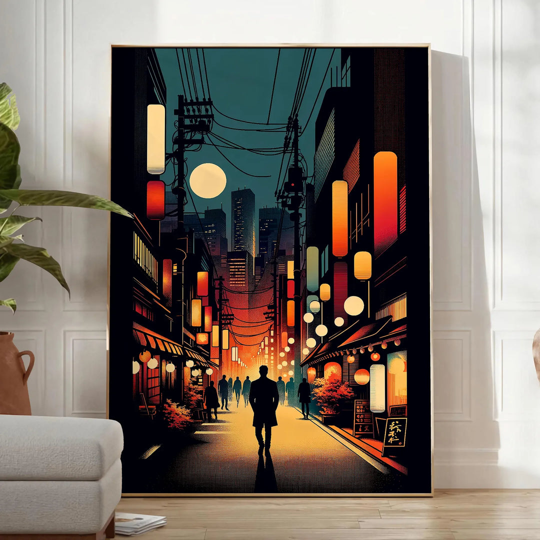 City Japan Poster 2 Travel Poster High Quality Frame Premium Print Home Decor Color