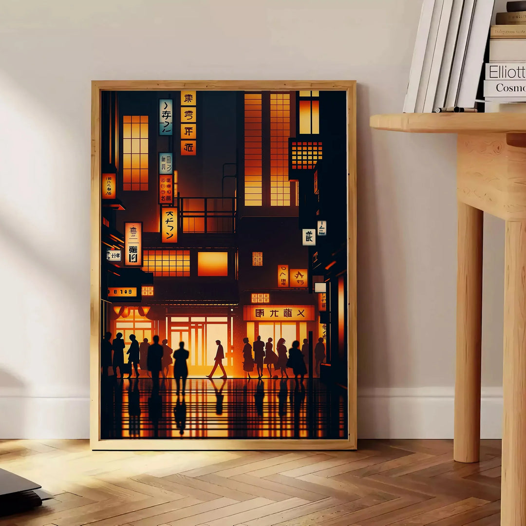 City Japan Poster 3 Travel Poster High Quality Frame Premium Print Home Decor Color