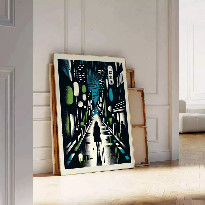 City Japan Poster Travel Poster High Quality Frame Premium Print Home Decor Color