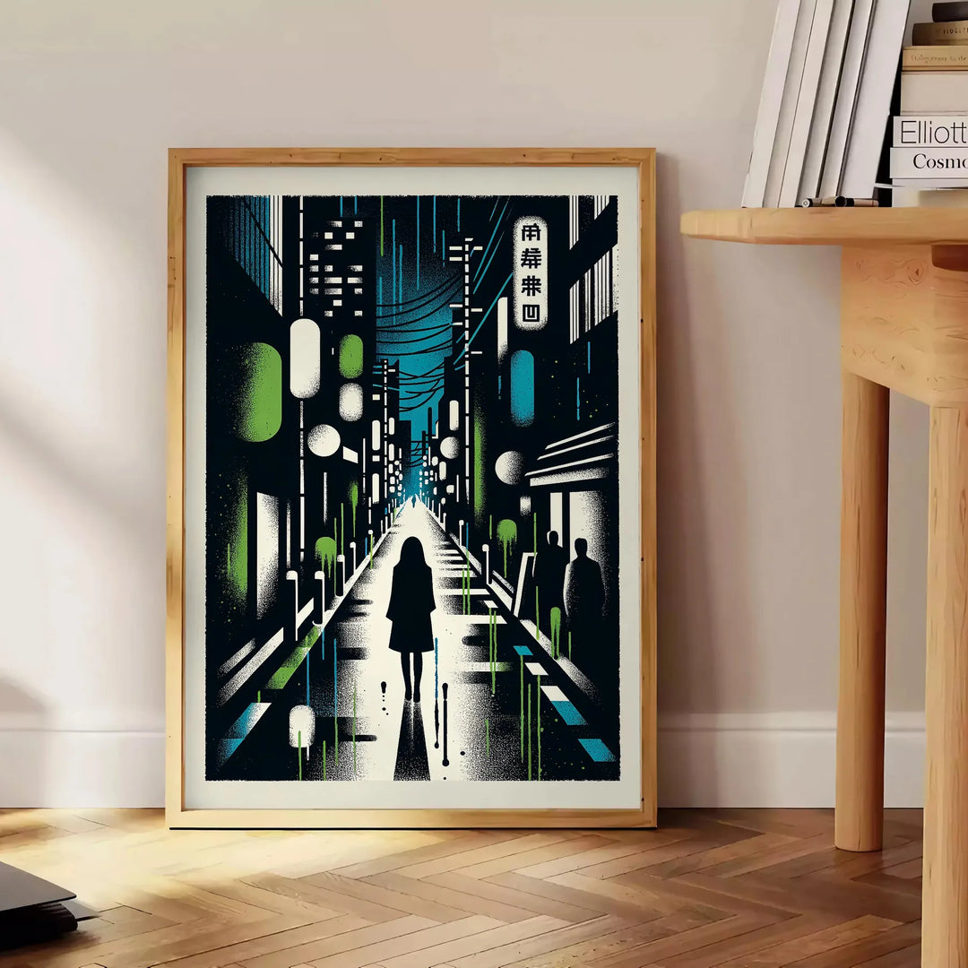 City Japan Poster Travel Poster High Quality Frame Premium Print Home Decor Color