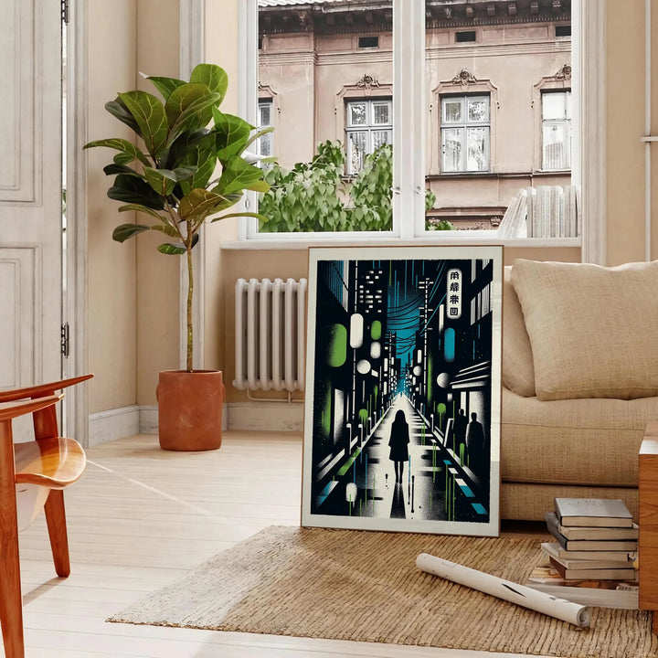 City Japan Poster Travel Poster High Quality Frame Premium Print Home Decor Color