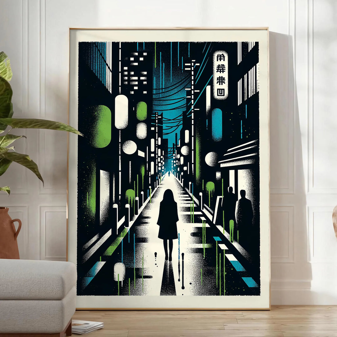 City Japan Poster Travel Poster High Quality Frame Premium Print Home Decor Color