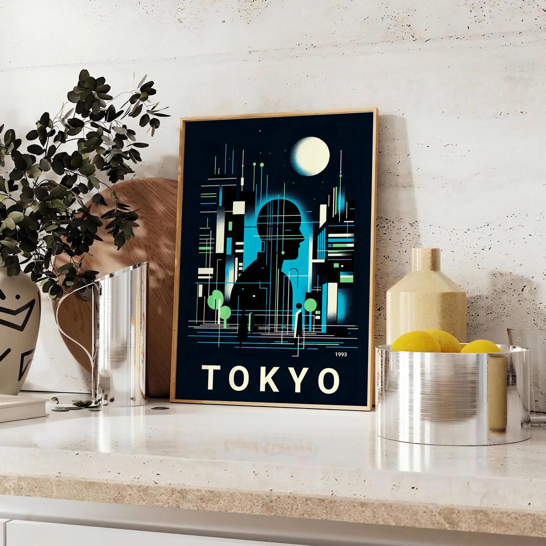 City Japan Print 1 Travel Poster High Quality Frame Premium Print Home Decor Color