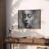 enchanting Cloud Kid poster captivating piece wall art green gray hues unique artwork gift print touch whimsy space unframed styles decor preferences