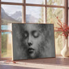 enchanting Cloud Kid poster captivating piece wall art green gray hues unique artwork gift print touch whimsy space unframed styles decor preferences