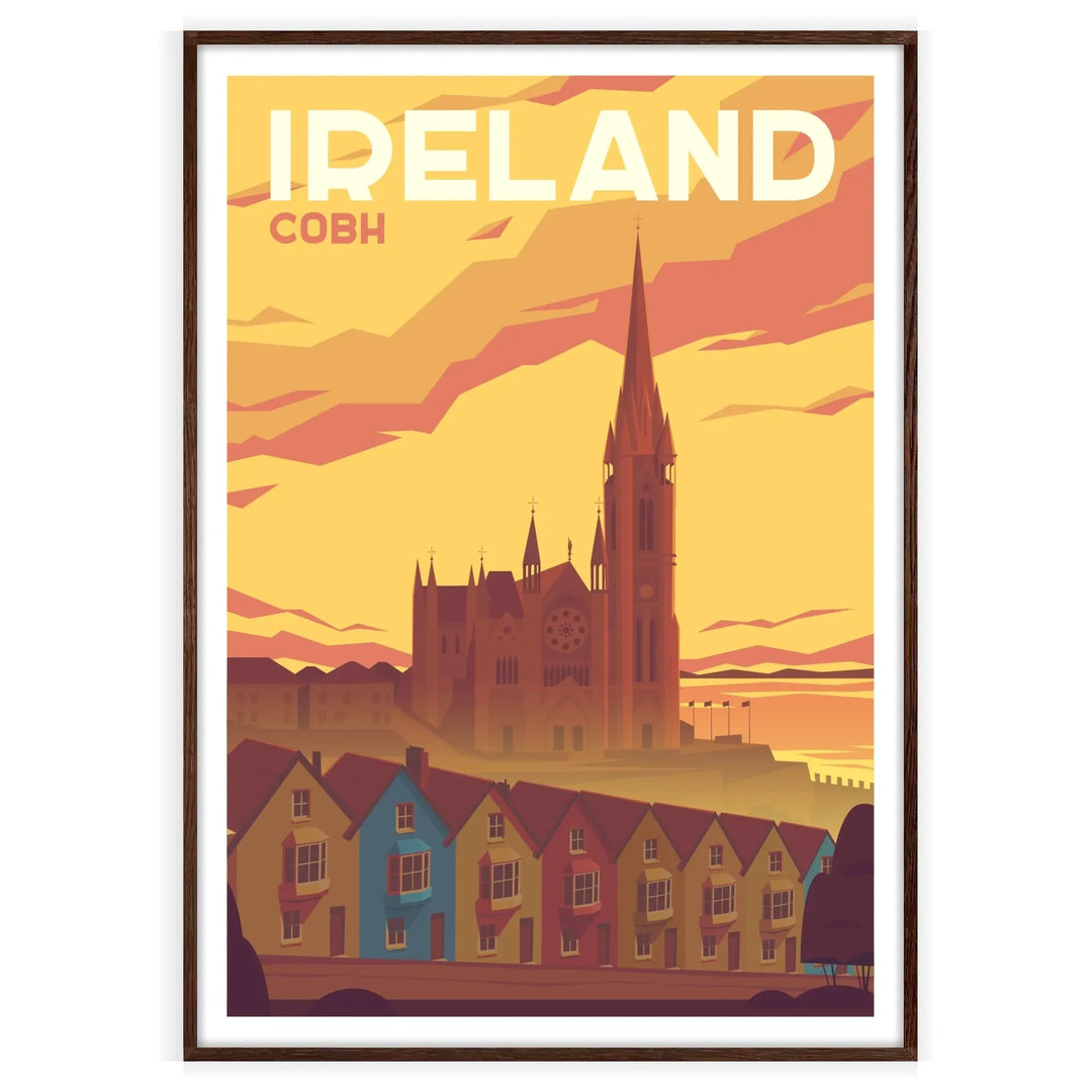 Cobh Print Irlande Affiche d’art mural