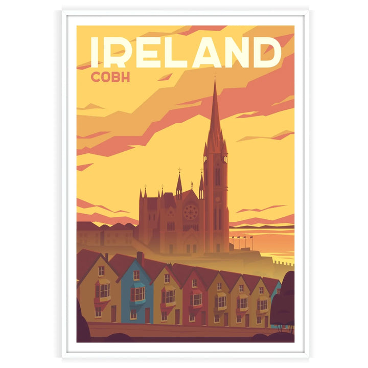 Cobh Print Irlande Affiche d’art mural