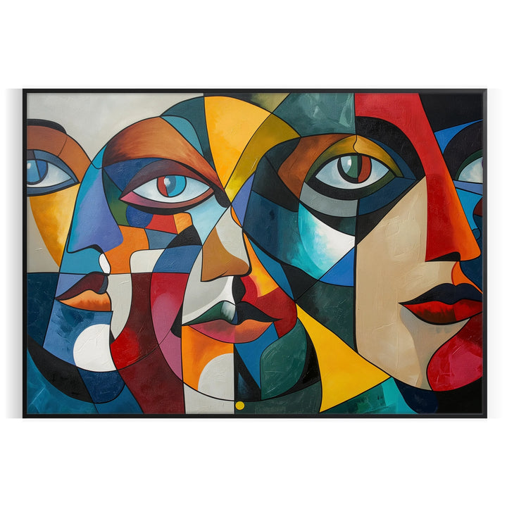 Cubisme Art Poster 