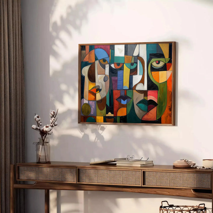 Cubism Art Poster 3 Travel Poster High Quality Frame Premium Print Home Decor Color