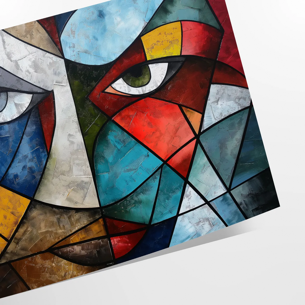 Cubism Art Print 2 Travel Poster High Quality Frame Premium Print Home Decor Color