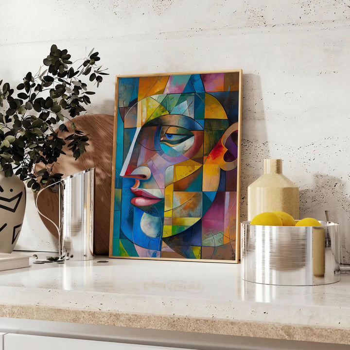 Cubism Art Print 6 Travel Poster High Quality Frame Premium Print Home Decor Color