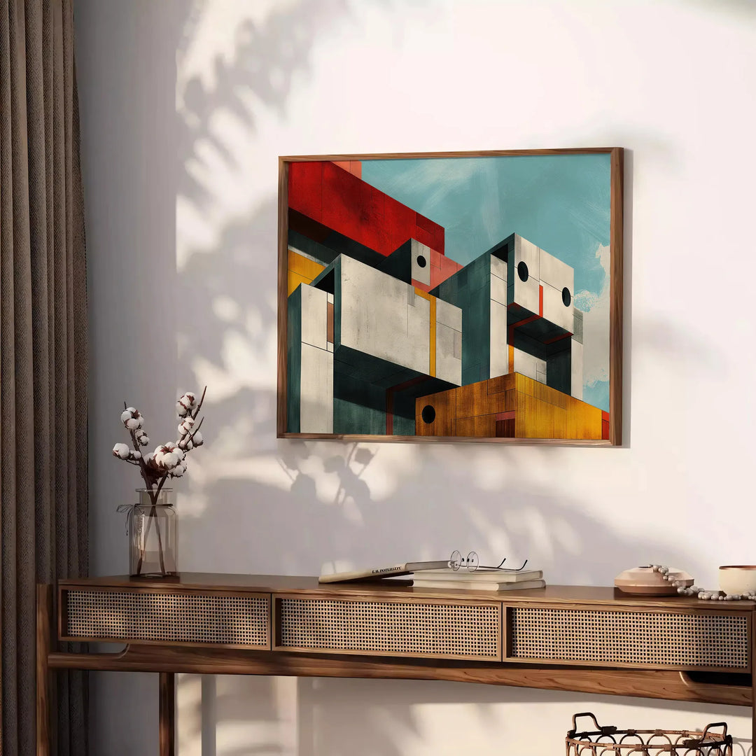 Cubism Art Wall Print 4 Travel Poster High Quality Frame Premium Print Home Decor Color