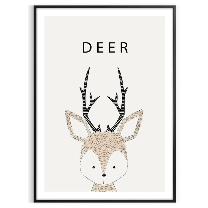 Art de la faune des cerfs 