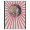 space vibrant disco poster captivating blend purple black wall art unique gift occasion retro vibe room stunning print sizes A4 cm A0