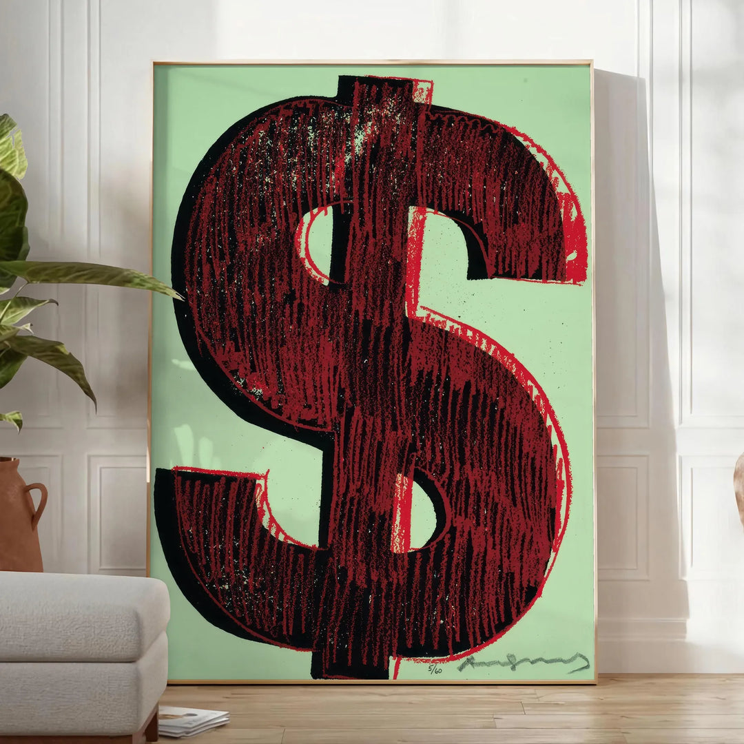 Dollars Popular Poster Travel Poster High Quality Frame Premium Print Home Decor Color