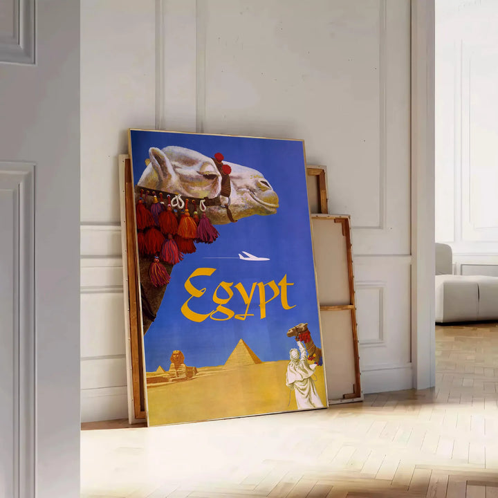 Egypt Travel Poster Poster Travel Poster High Quality Frame Premium Print Home Decor Color