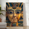 mystique ancient Egyptian art stunning poster green orange hues timeless elegance decor wall unique gift print space unframed ideal style today