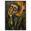 vibrant expressionism captivating poster bold green orange hues space art haven wall enthusiasts ideal gift occasion print versatile display options