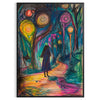 vivid world expressionism striking poster bold green blue hues perfect piece wall art space unique gift lovers today available unmounted print