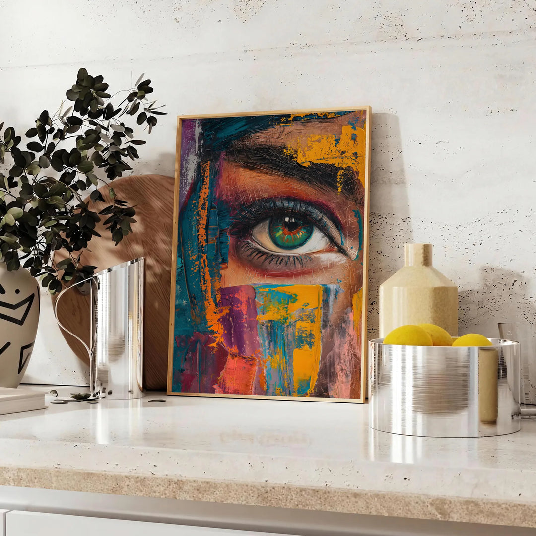 Expressionism Art Print 4 Travel Poster High Quality Frame Premium Print Home Decor Color