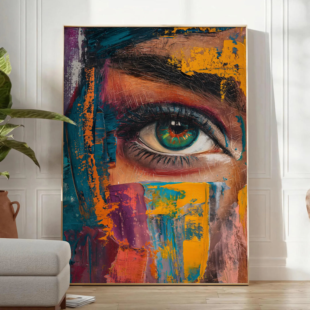 Expressionism Art Print 4 Travel Poster High Quality Frame Premium Print Home Decor Color