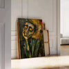 vibrant expressionism captivating poster bold green orange hues space art haven wall enthusiasts ideal gift occasion print versatile display options