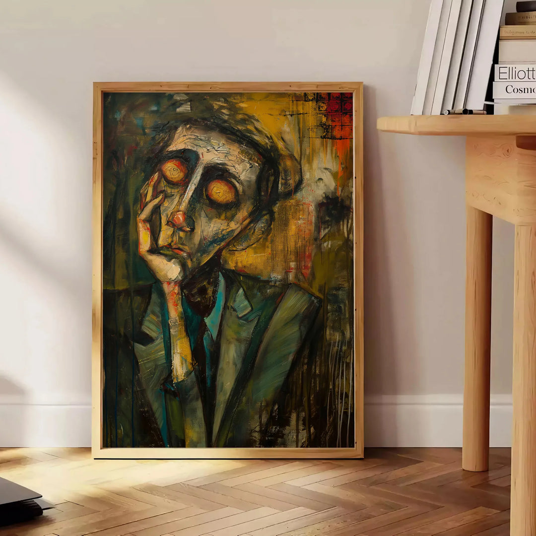 Expressionism Art Wall Art Travel Poster High Quality Frame Premium Print Home Decor Color