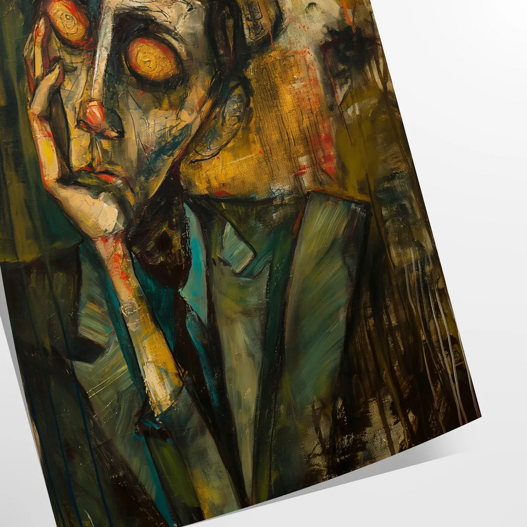 Expressionism Art Wall Art Travel Poster High Quality Frame Premium Print Home Decor Color