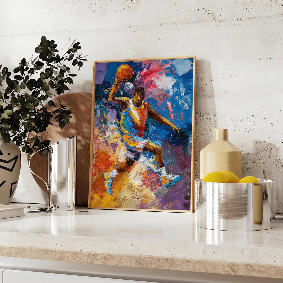 Expressionism Art Wall Print Travel Poster High Quality Frame Premium Print Home Decor Color